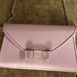 Kate Spade New York Morgan Bow Embellished Envelope Flap Crossbody bag.